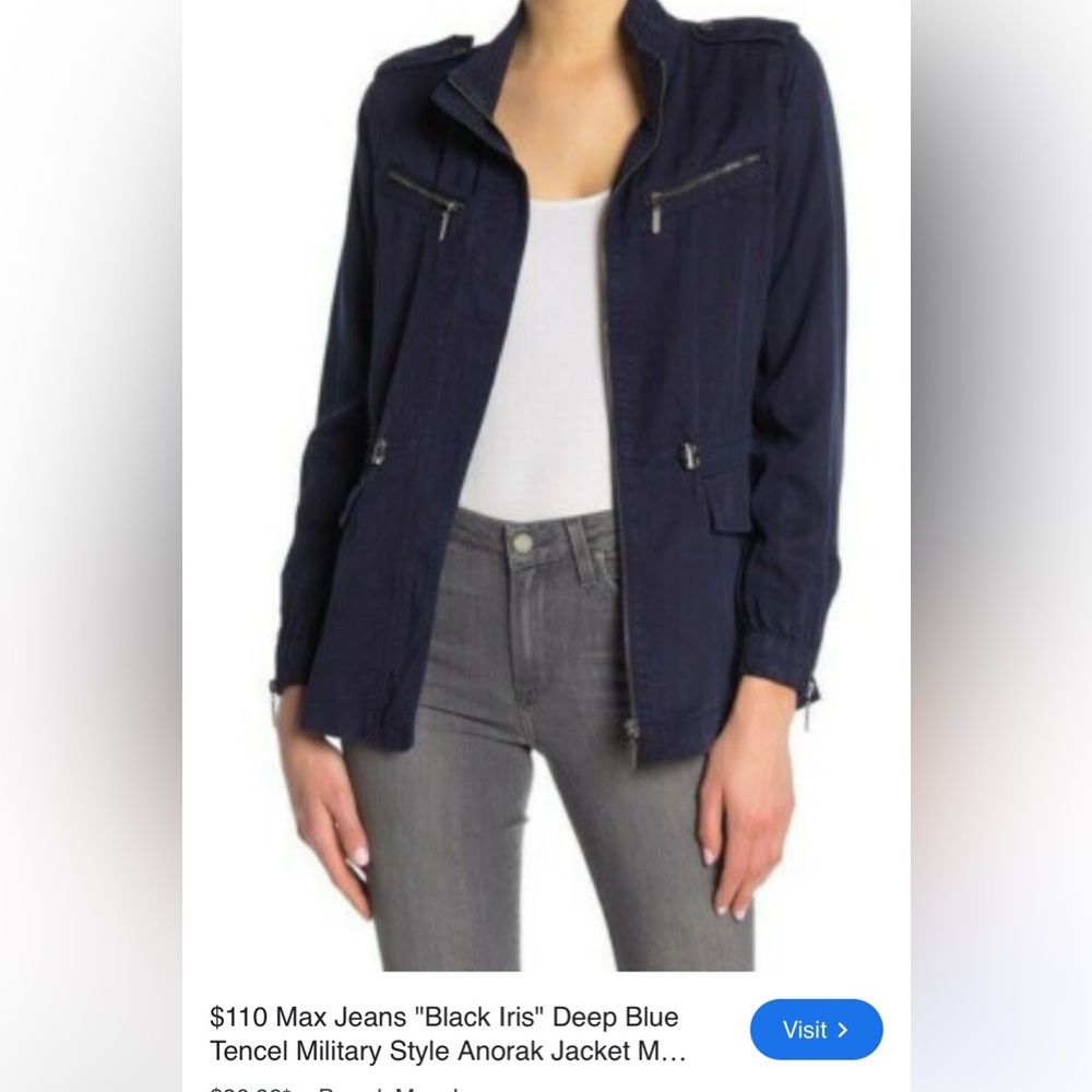 Max Jeans light weight Women's bluish, gray Jacket🦋